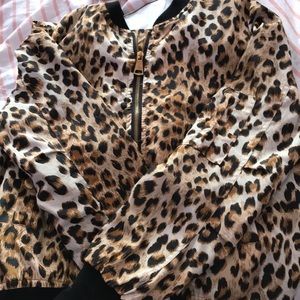Leopard print jacket